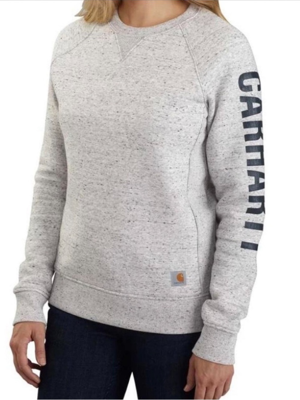 NWOT Carhartt crewneck cozy grey size XS
